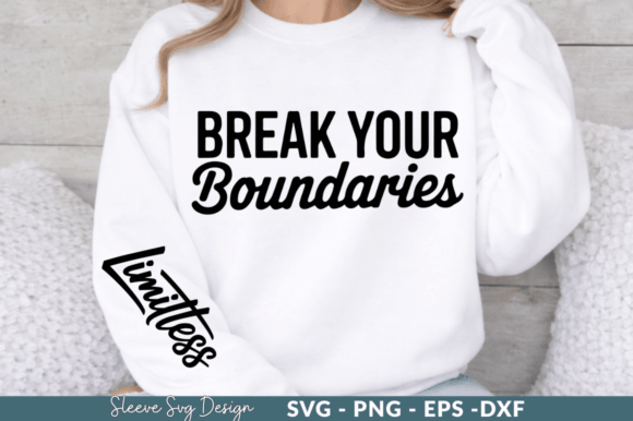Break Your Boundaries SVG Craft Design for Modern Marketing