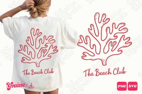 Coastal Summer the Beach Club SVG PNG: A Versatile Graphic for Local Business Branding