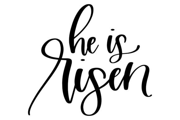 Easter SVG, He Is Risen: A Versatile Graphic Design Asset for Easter Branding