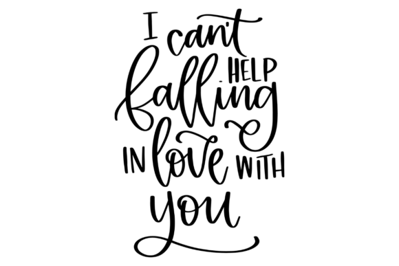 Falling in Love, Wedding SVG: A Romantic Graphic Design Asset for Crafts and Local Branding