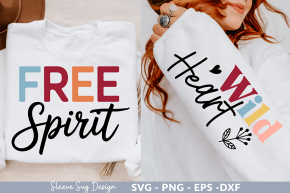 Free Spirit Printable SVG Design: A Graphics Asset for Creative Blogs and Crafts Projects