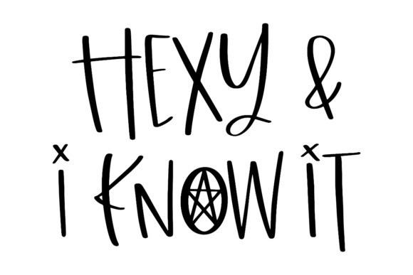 Hexy and I Know It: A Playful Graphic Design Asset for Crafts and Branding