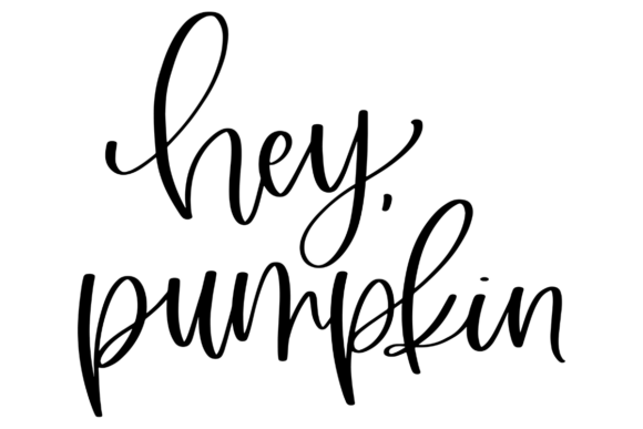 Hey Pumpkin SVG: A Cozy Graphic Design Asset for Crafts and Autumn Branding