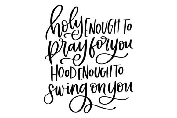 Holy and Hood SVG: A Bold Design Asset for Crafts and Graphics