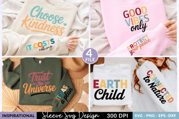 Inspirational Quotes Typography Designs for Crafts and Graphics