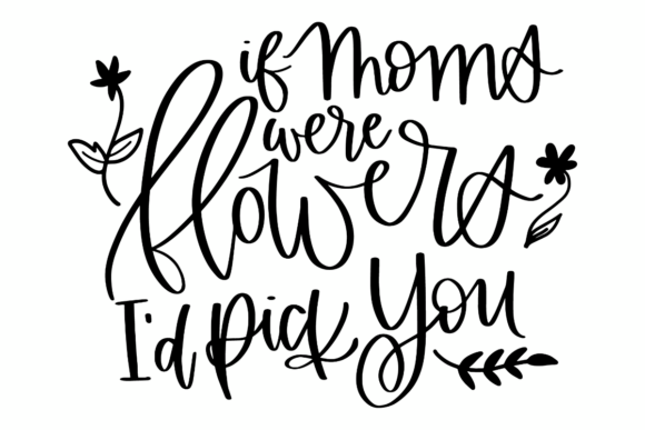 Mom Flower Mother’s Day SVG Review: A Delicate Design for Heartfelt Projects