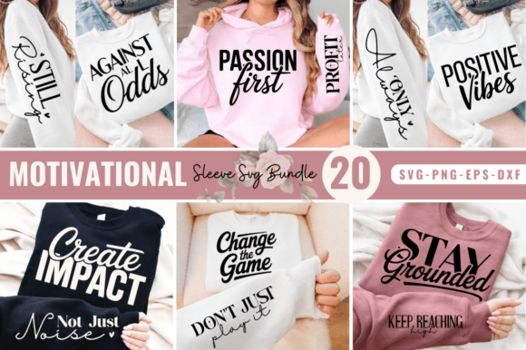 Motivational SVG Design for Crafts: A Versatile Graphic Asset for Handmade Creators