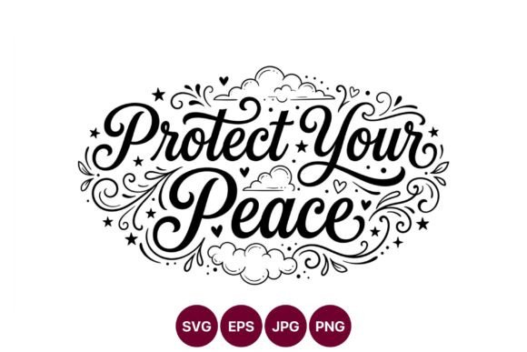 Protect Your Peace Calligraphic Quote Review for Real Projects