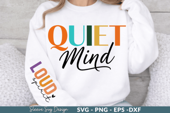 Quiet Mind Sleeve SVG Designs: A Premium Craft for Mindful Branding