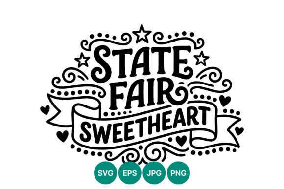 State Fair Sweetheart Black White Embroidery Design Review